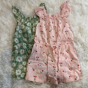 Cat and Jack Rompers